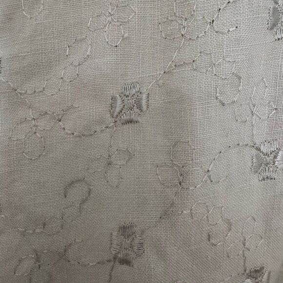 Vintage Coldwater Creek Linen Shortall Romper One Piece - Picture 6 of 8